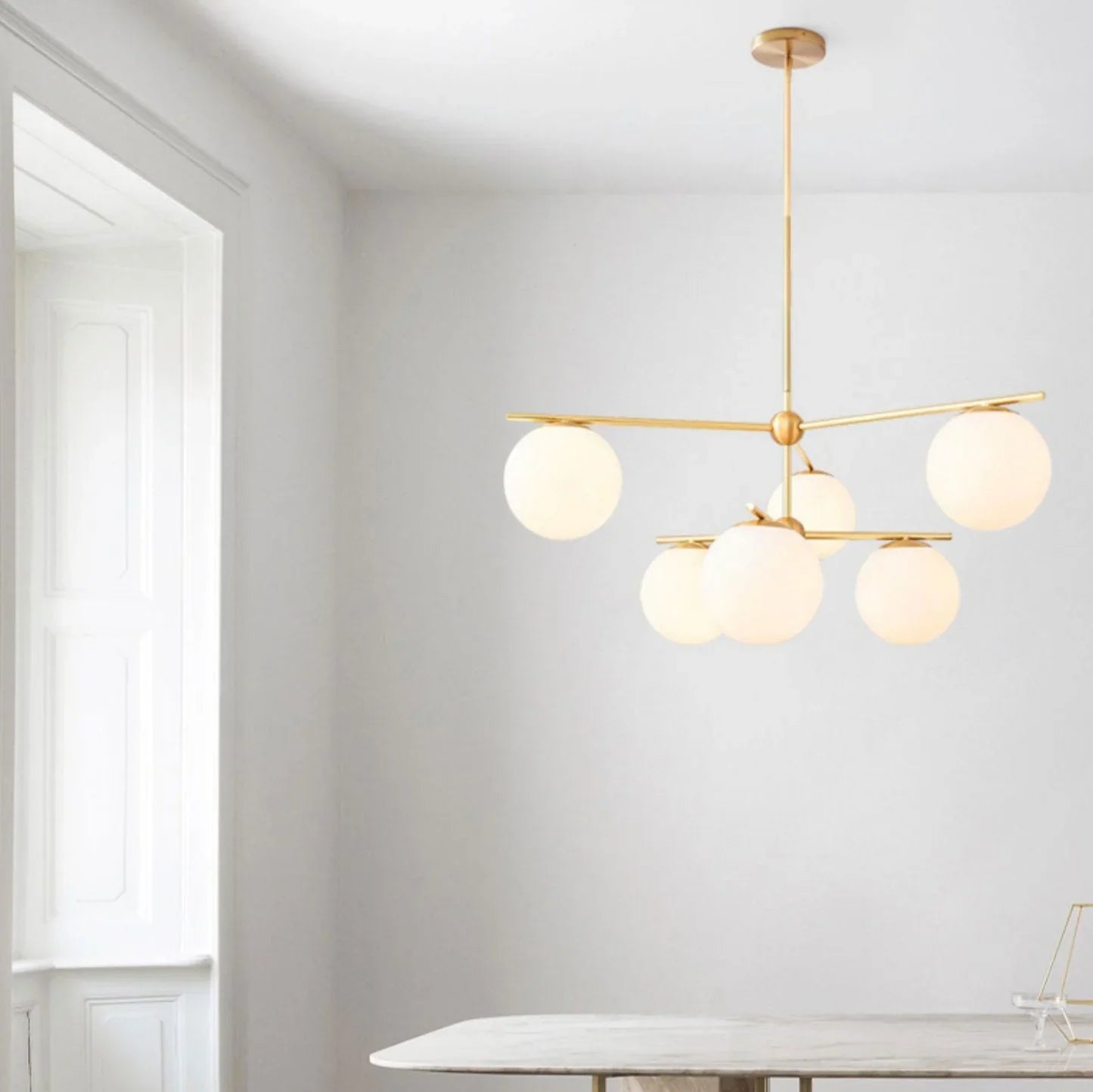 Calista Luxury Brass Chandelier