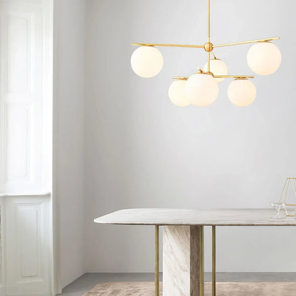 Calista Luxury Brass Chandelier