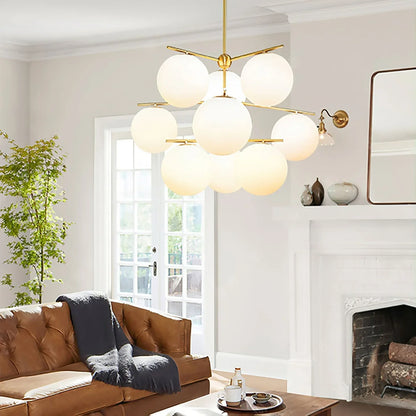 Calista Luxury Brass Chandelier