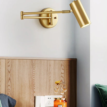 Marena Adjustable Modern Metal Wall Lamp