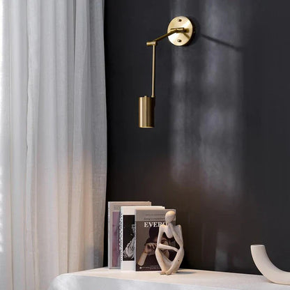 Marena Adjustable Modern Metal Wall Lamp