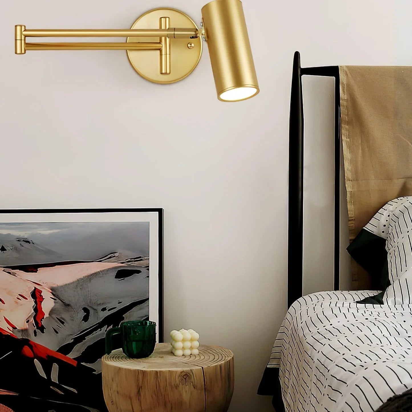 Marena Adjustable Modern Metal Wall Lamp