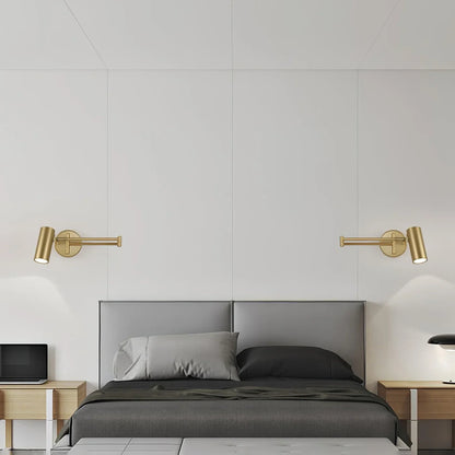 Marena Adjustable Modern Metal Wall Lamp