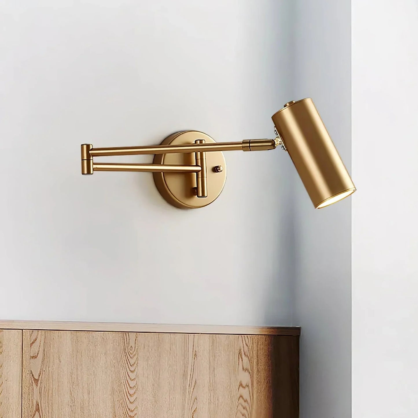 Marena Adjustable Modern Metal Wall Lamp