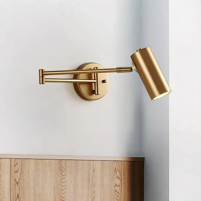 Marena Adjustable Modern Metal Wall Lamp