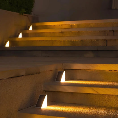 Tiveario Home™ Solar Powered Stair Lights (Set of 6)