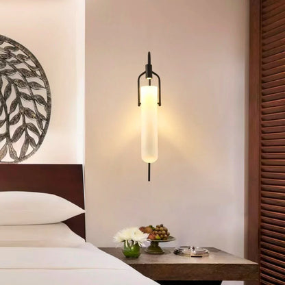 Orana Industrial Glass Wall Lamp