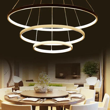 Halo Modern Chandelier Lamp
