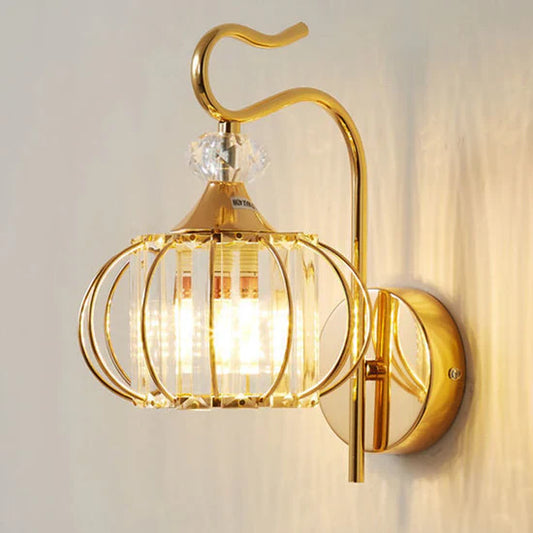Orinthia Industrial Iron Artistic LED Wall Lamp