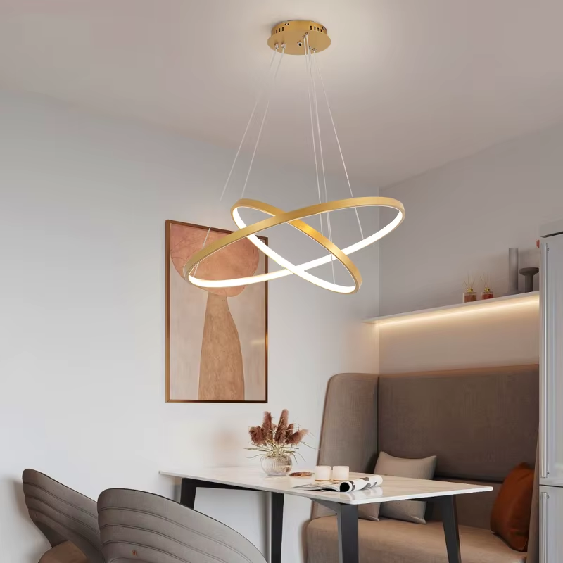 Halo Modern Chandelier Lamp