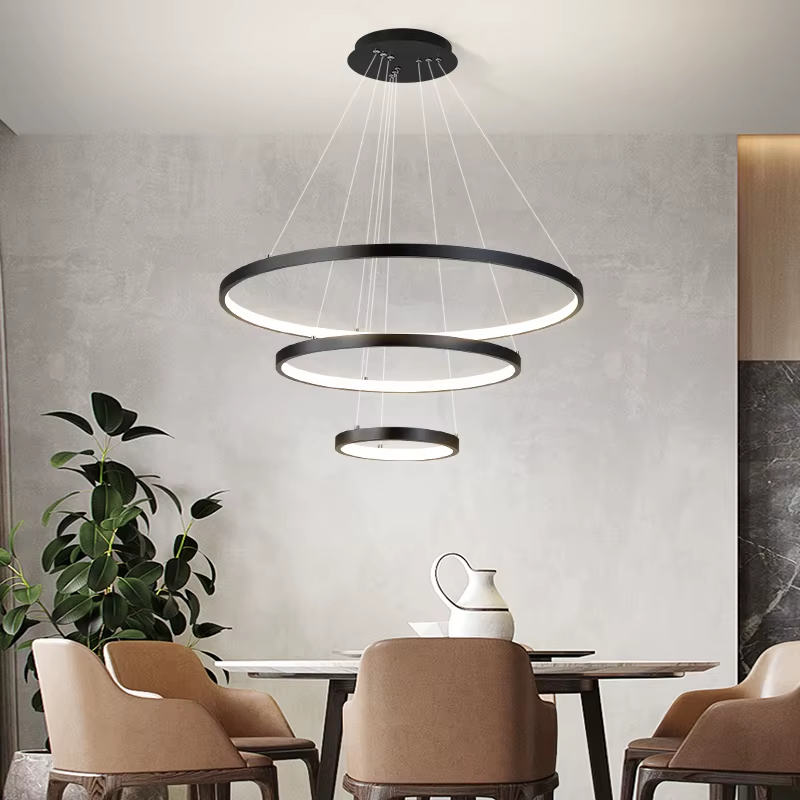 Halo Modern Chandelier Lamp